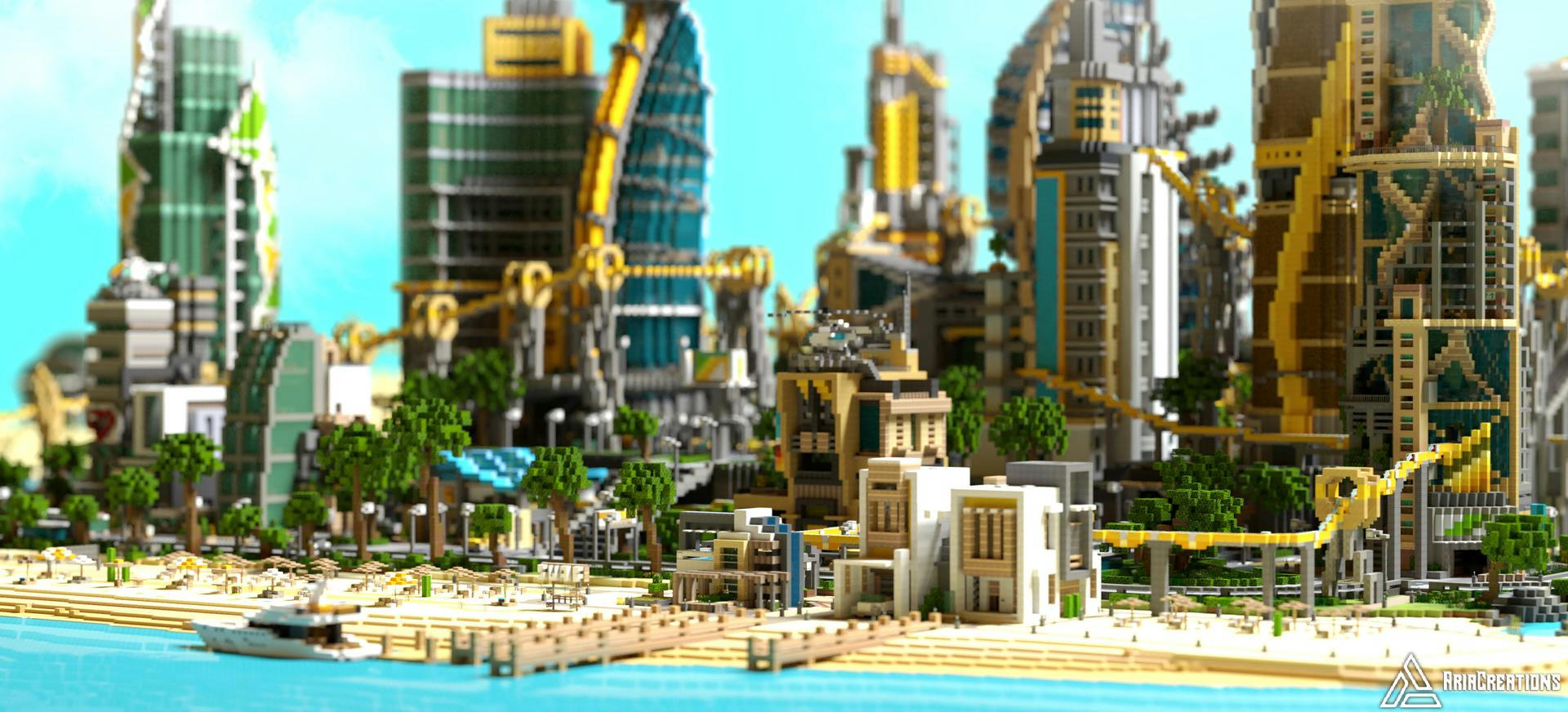 Render 3 of the city