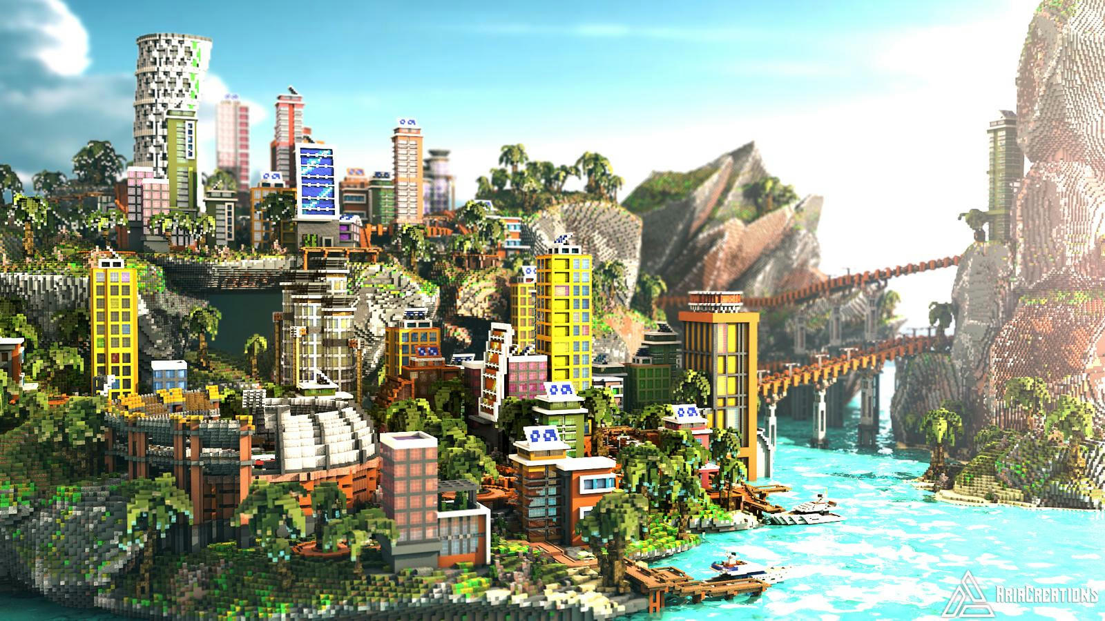 Home | AriaCreations - Minecraft Buildteam